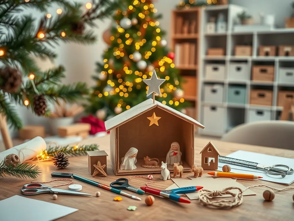 Jak zrobić szopkę bożonarodzeniową z dzieckiem? Praktyczny przewodnik