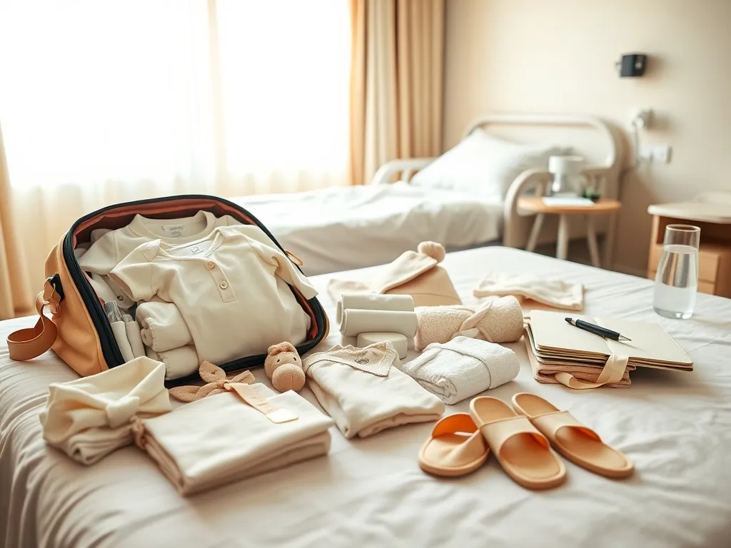 Co zabrać do szpital na poród? Niezbędne rzeczy dla mamy i dziecka