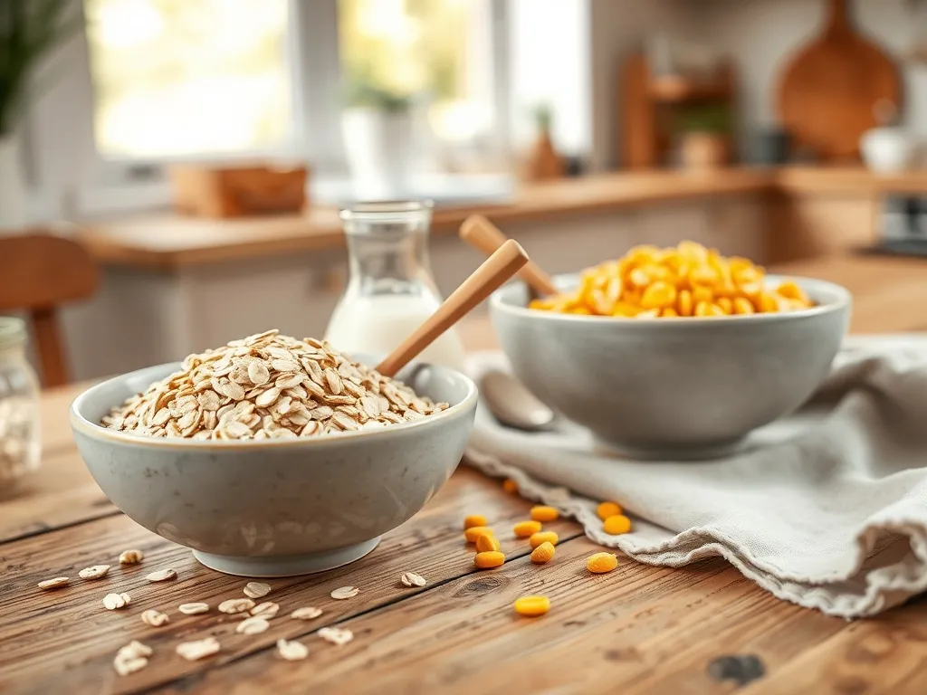 Co jest lepsze: płatki owsiane czy kukurydziane?